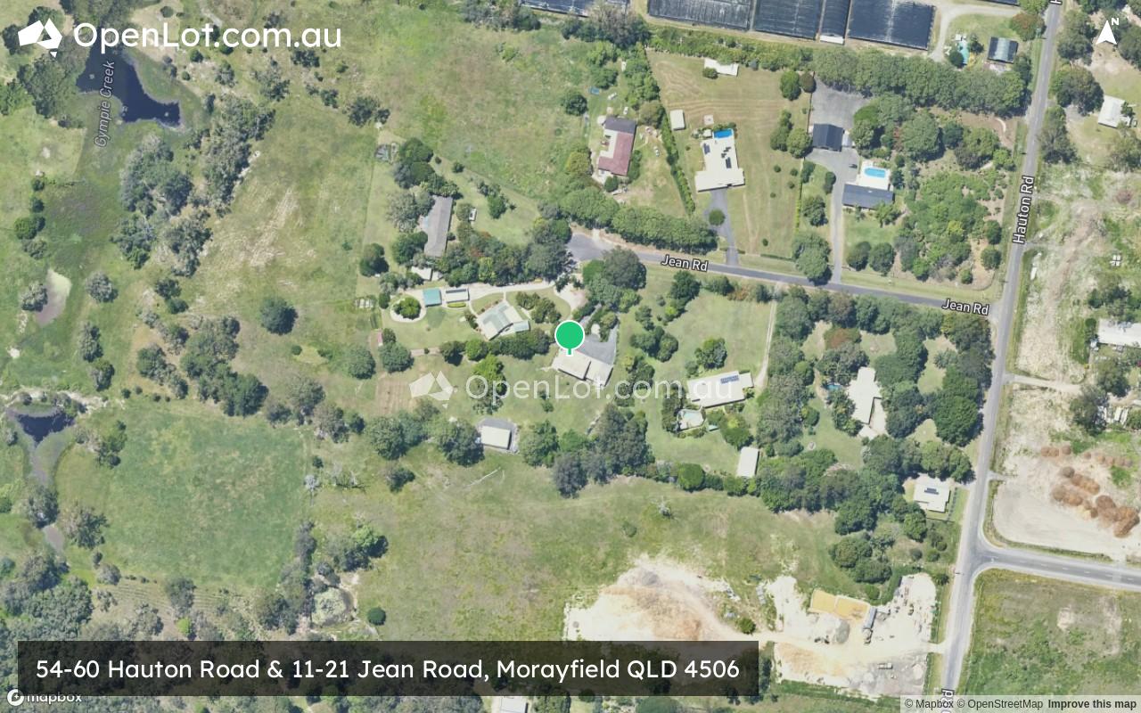 Satellite image for 54-60 Hauton Road & 11-21 Jean Road, Morayfield QLD 4506