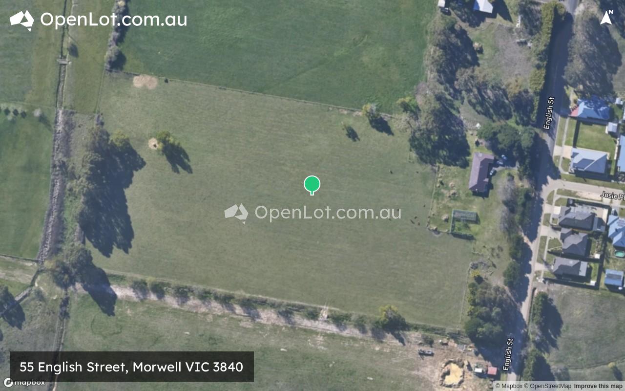 Satellite image for 55 English Street, Morwell VIC 3840