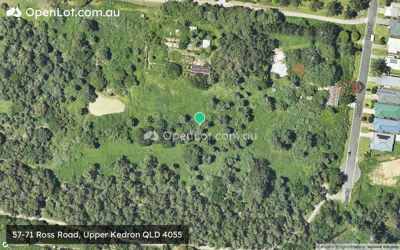 Satellite image for 57-71 Ross Road, Upper Kedron QLD 4055