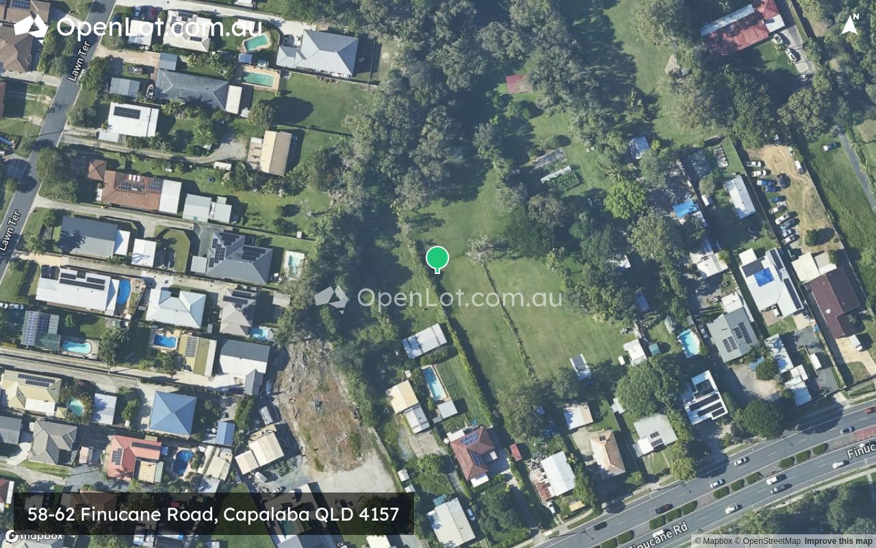 Satellite image for 58-62 Finucane Road, Capalaba QLD 4157