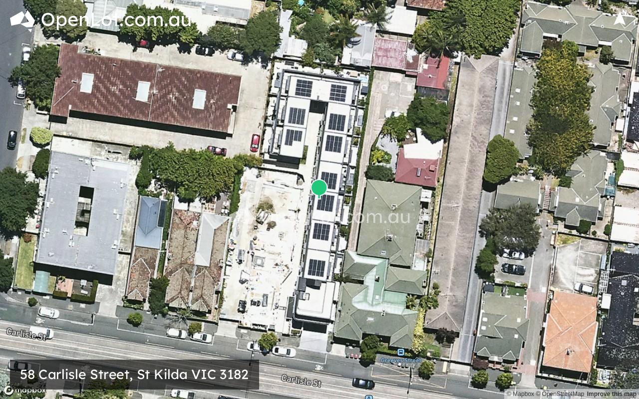Satellite image for 58 Carlisle Street, St Kilda VIC 3182