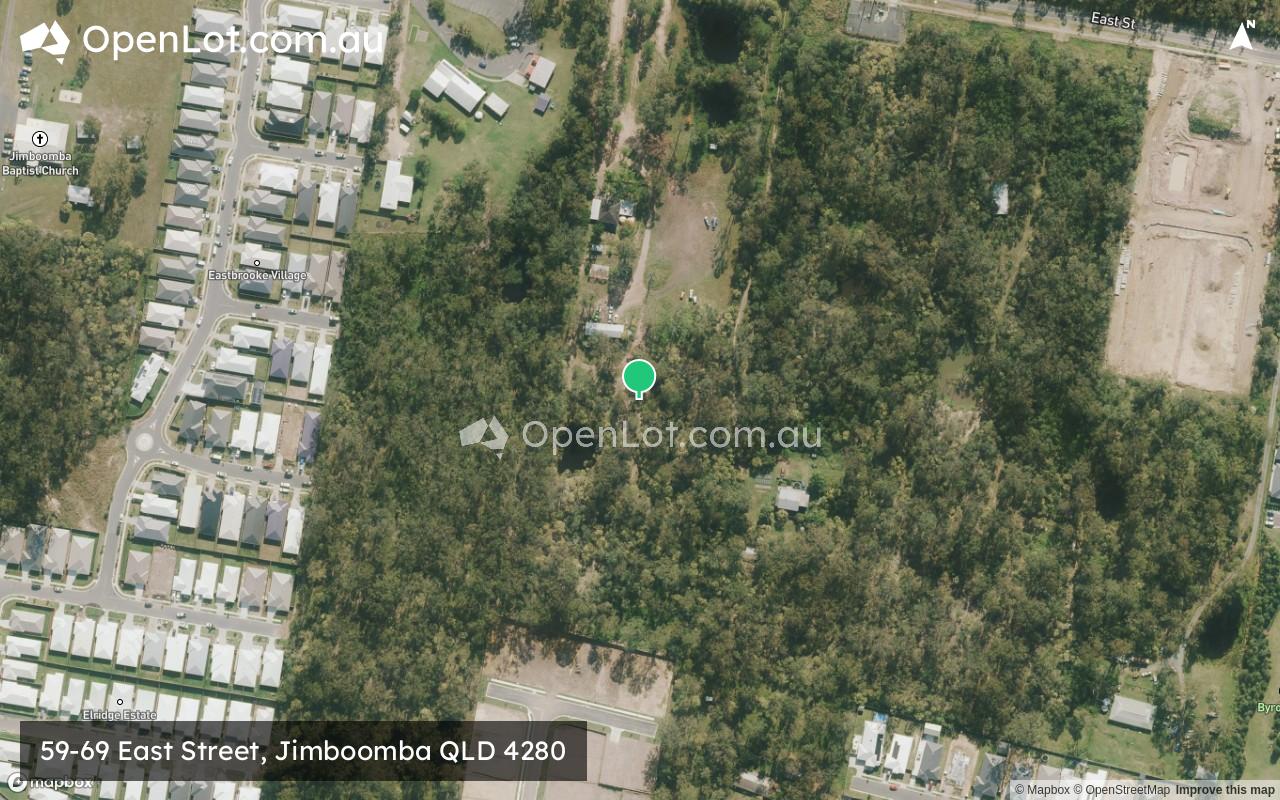 Satellite image for 59-69 East Street, Jimboomba QLD 4280