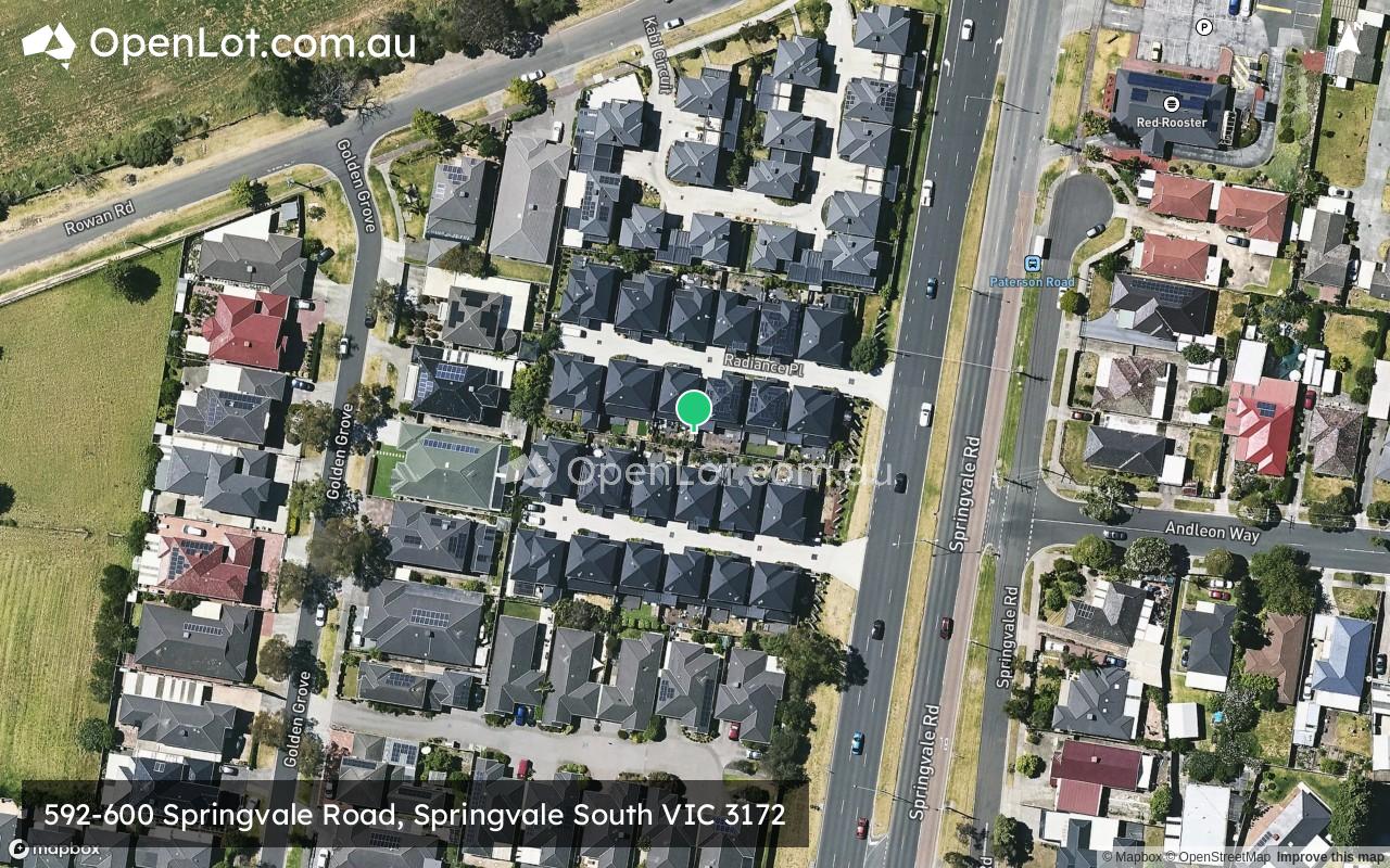 Satellite image for 592-600 Springvale Road, Springvale South VIC 3172