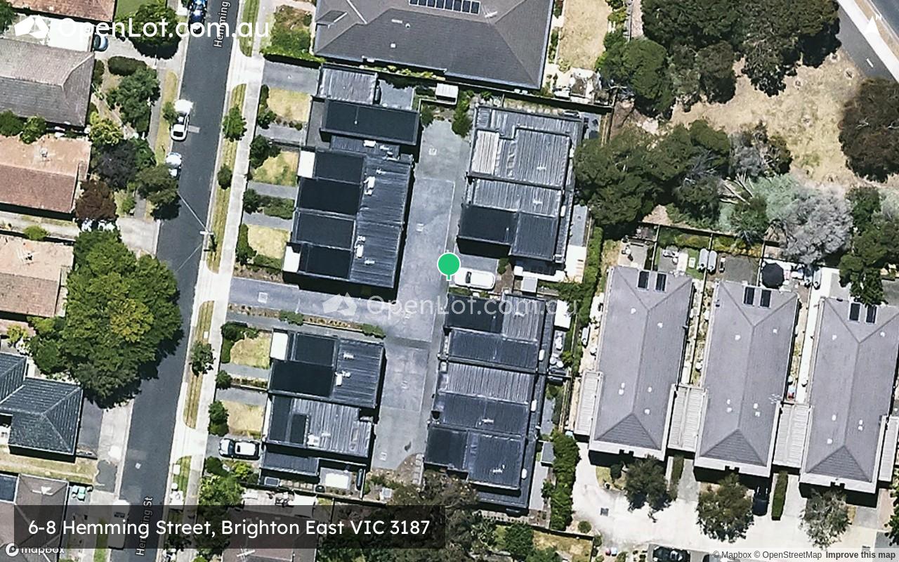 Satellite image for 6-8 Hemming Street, Brighton East VIC 3187