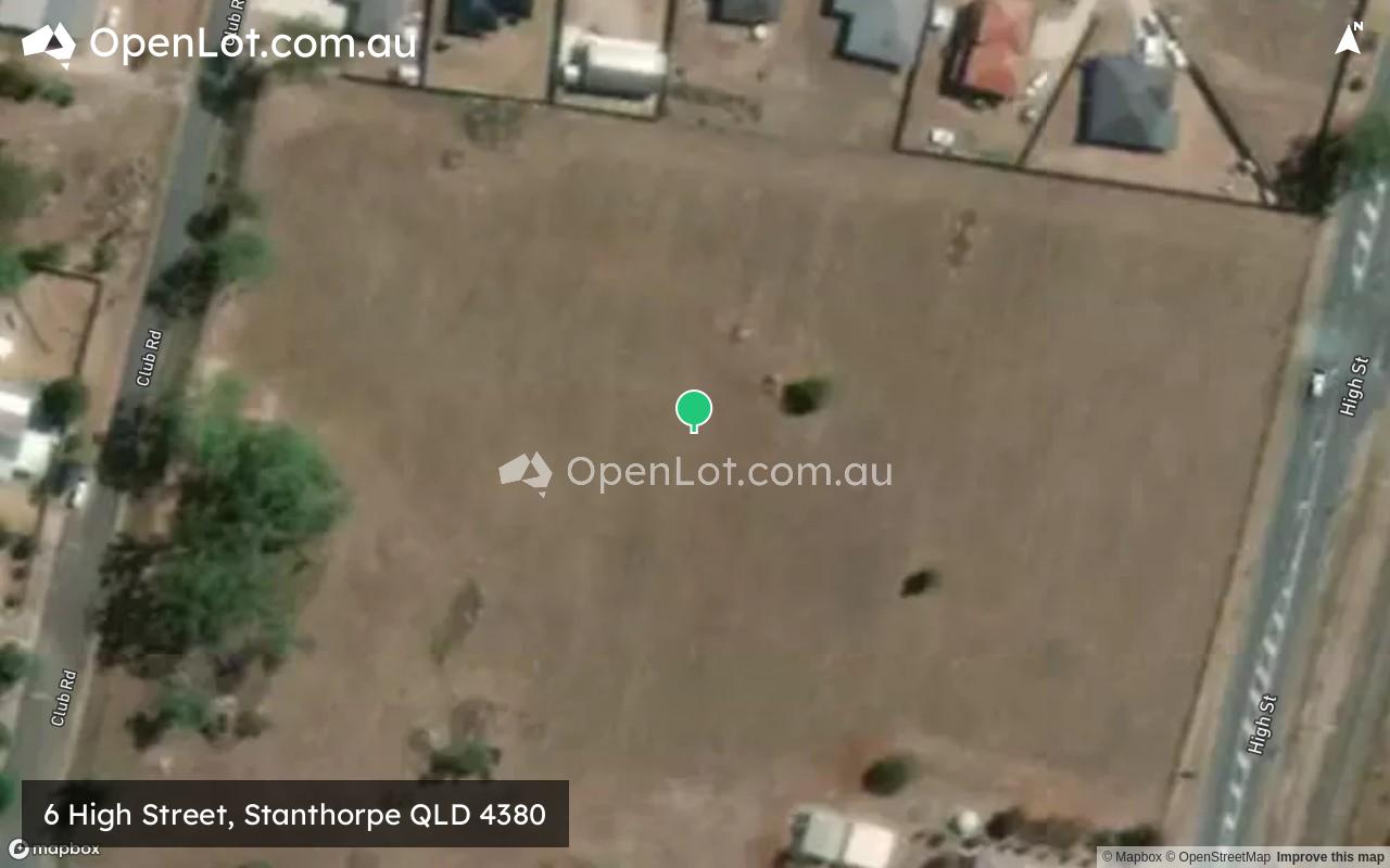 Satellite image for 6 High Street, Stanthorpe QLD 4380
