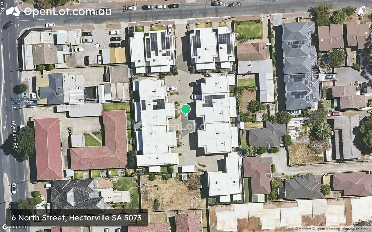 Satellite image for 6 North Street, Hectorville SA 5073