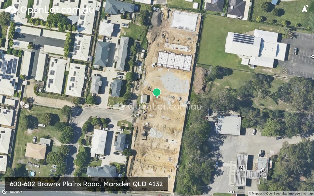 Satellite image for 600-602 Browns Plains Road, Marsden QLD 4132