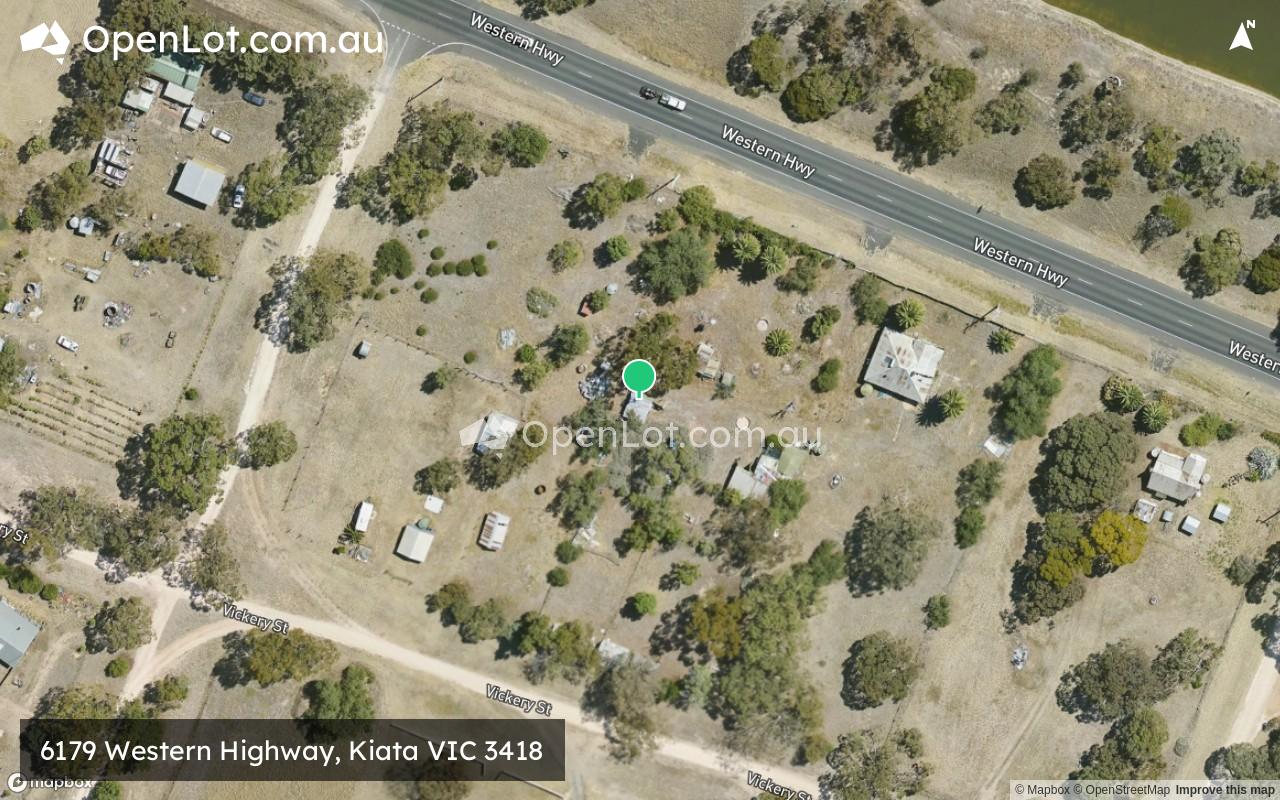 Satellite image for 6179 Western Highway, Kiata VIC 3418