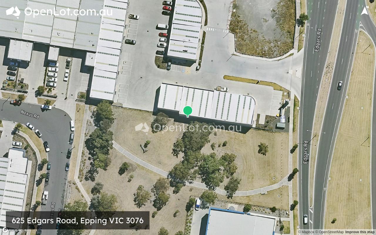 Satellite image for 625 Edgars Road, Epping VIC 3076