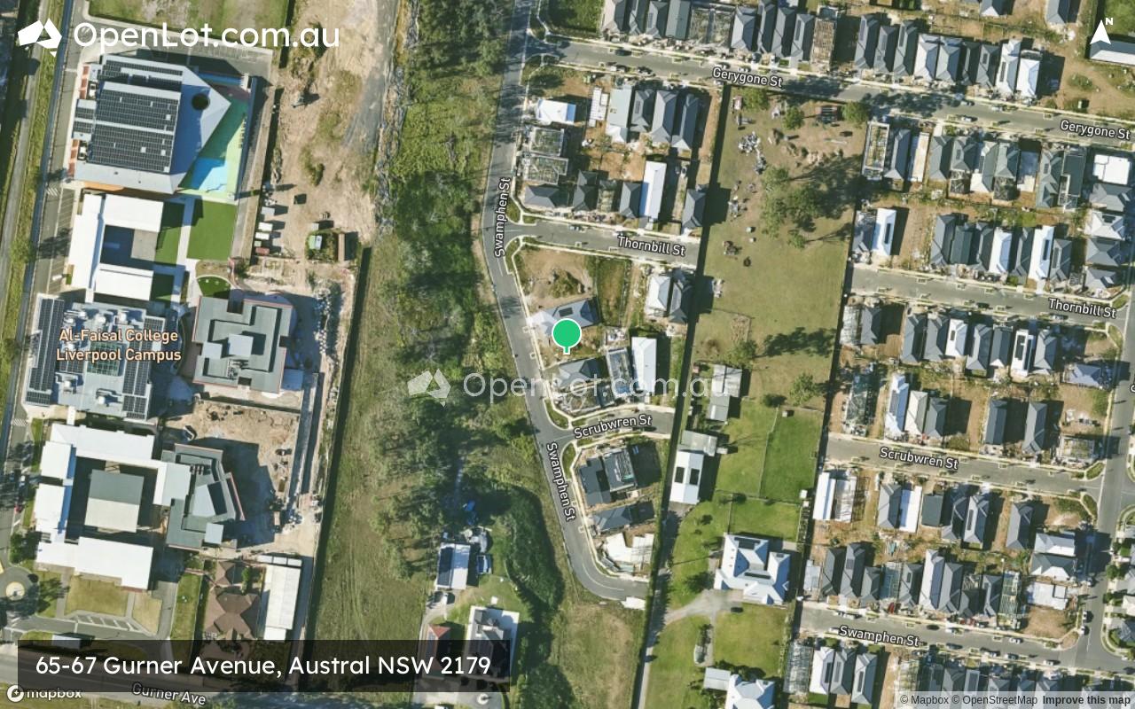 Satellite image for 65-67 Gurner Avenue, Austral NSW 2179