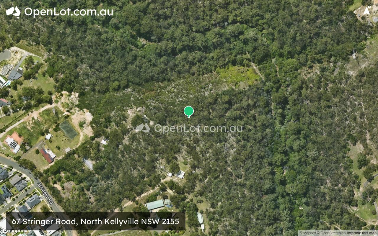 Satellite image for 67 Stringer Road, North Kellyville NSW 2155