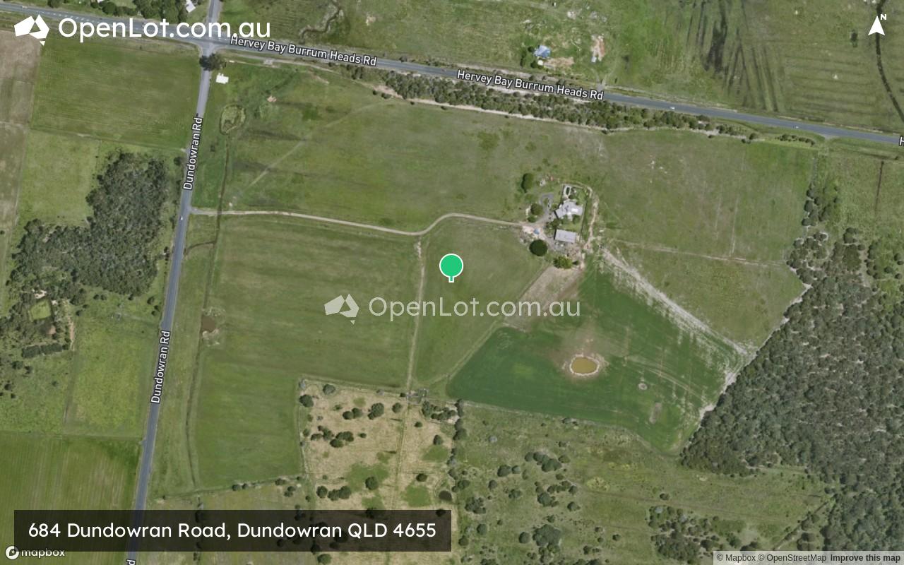 Satellite image for 684 Dundowran Road, Dundowran QLD 4655