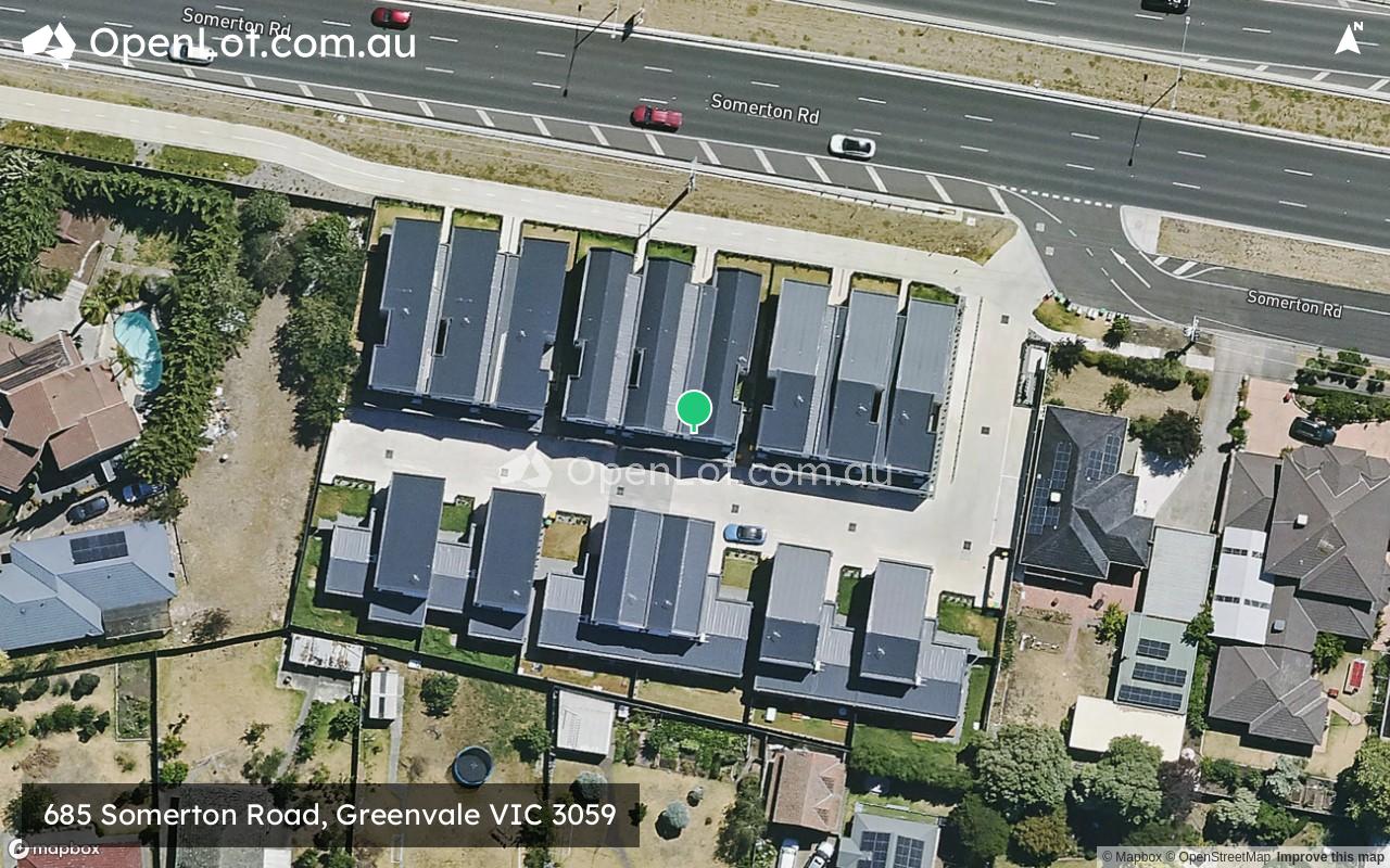 Satellite image for 685 Somerton Road, Greenvale VIC 3059