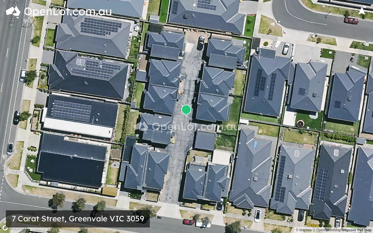 Satellite image for 7 Carat Street, Greenvale VIC 3059
