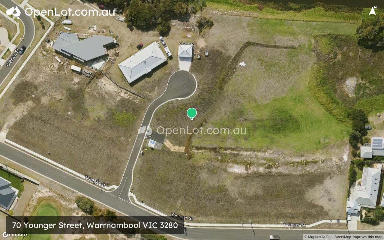 Satellite image for 70 Younger Street, Warrnambool VIC 3280