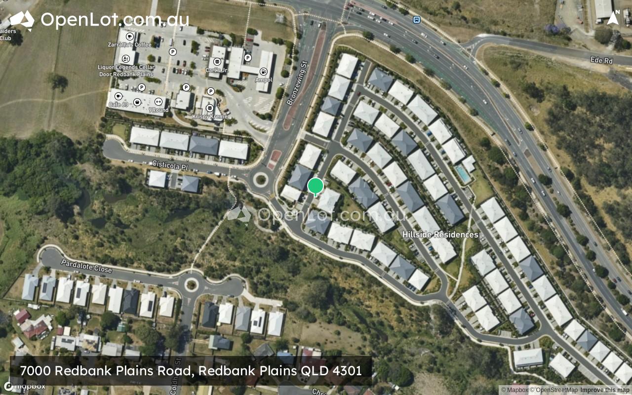 Satellite image for 7000 Redbank Plains Road, Redbank Plains QLD 4301