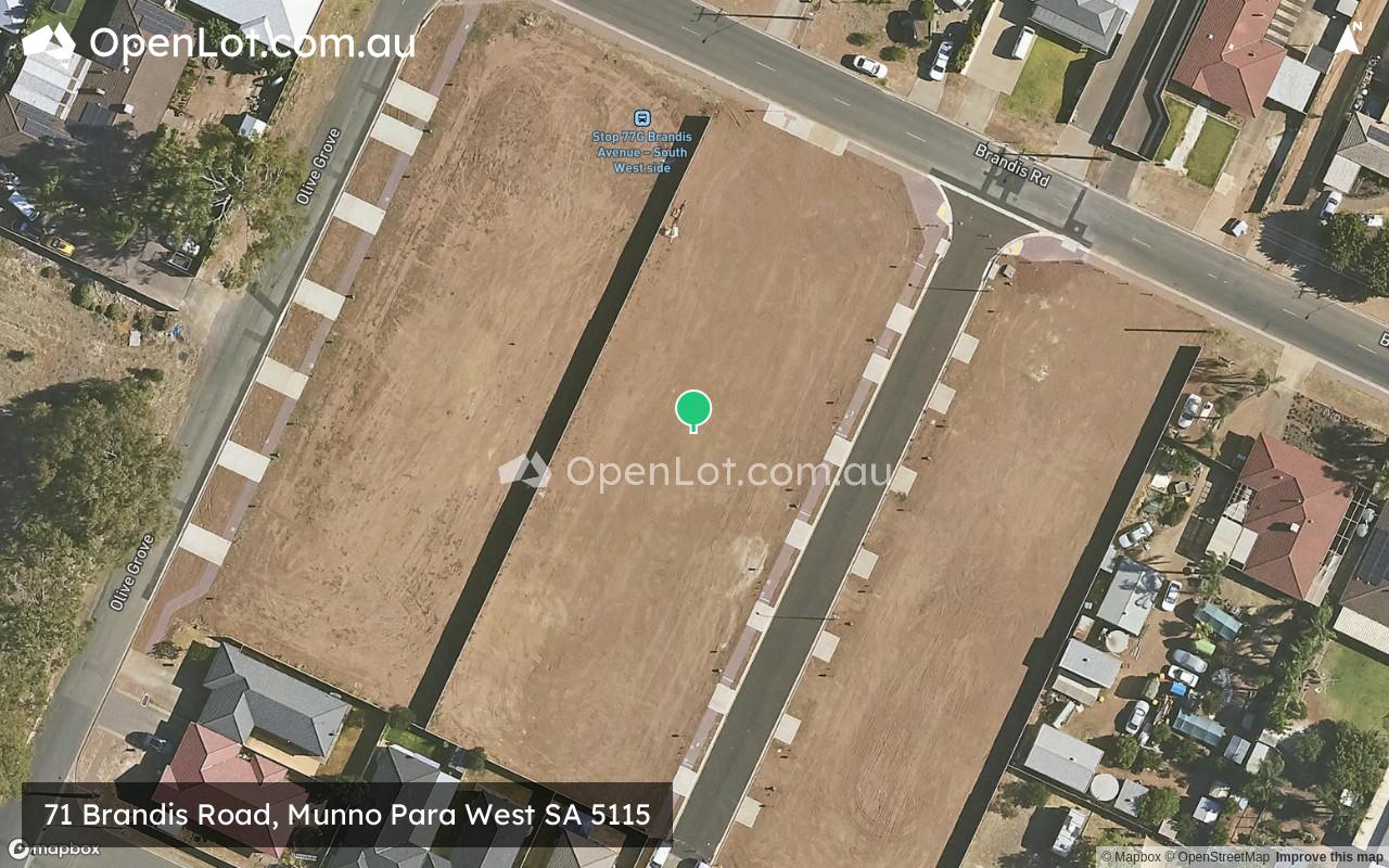 Satellite image for 71 Brandis Road, Munno Para West SA 5115