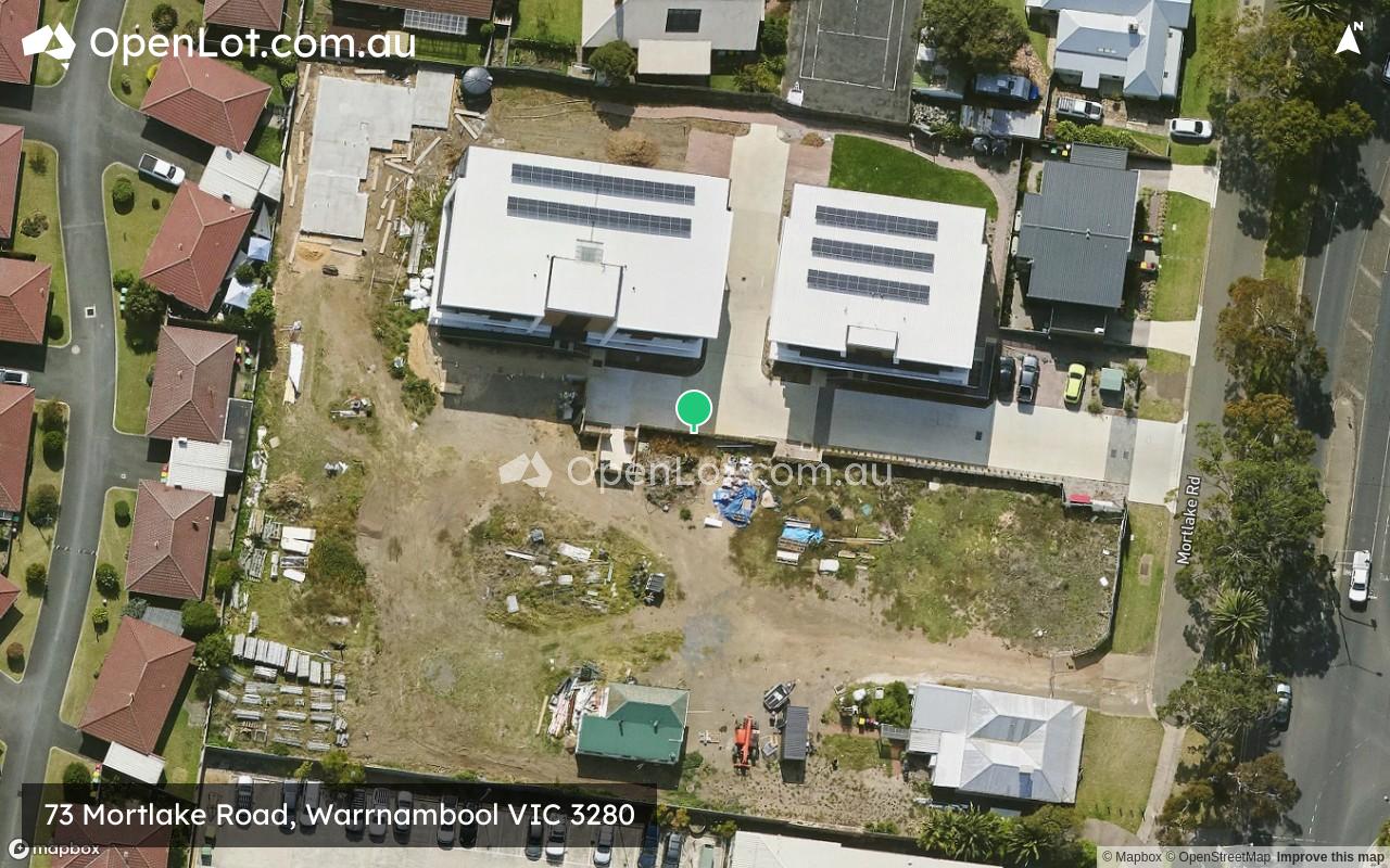 Satellite image for 73 Mortlake Road, Warrnambool VIC 3280