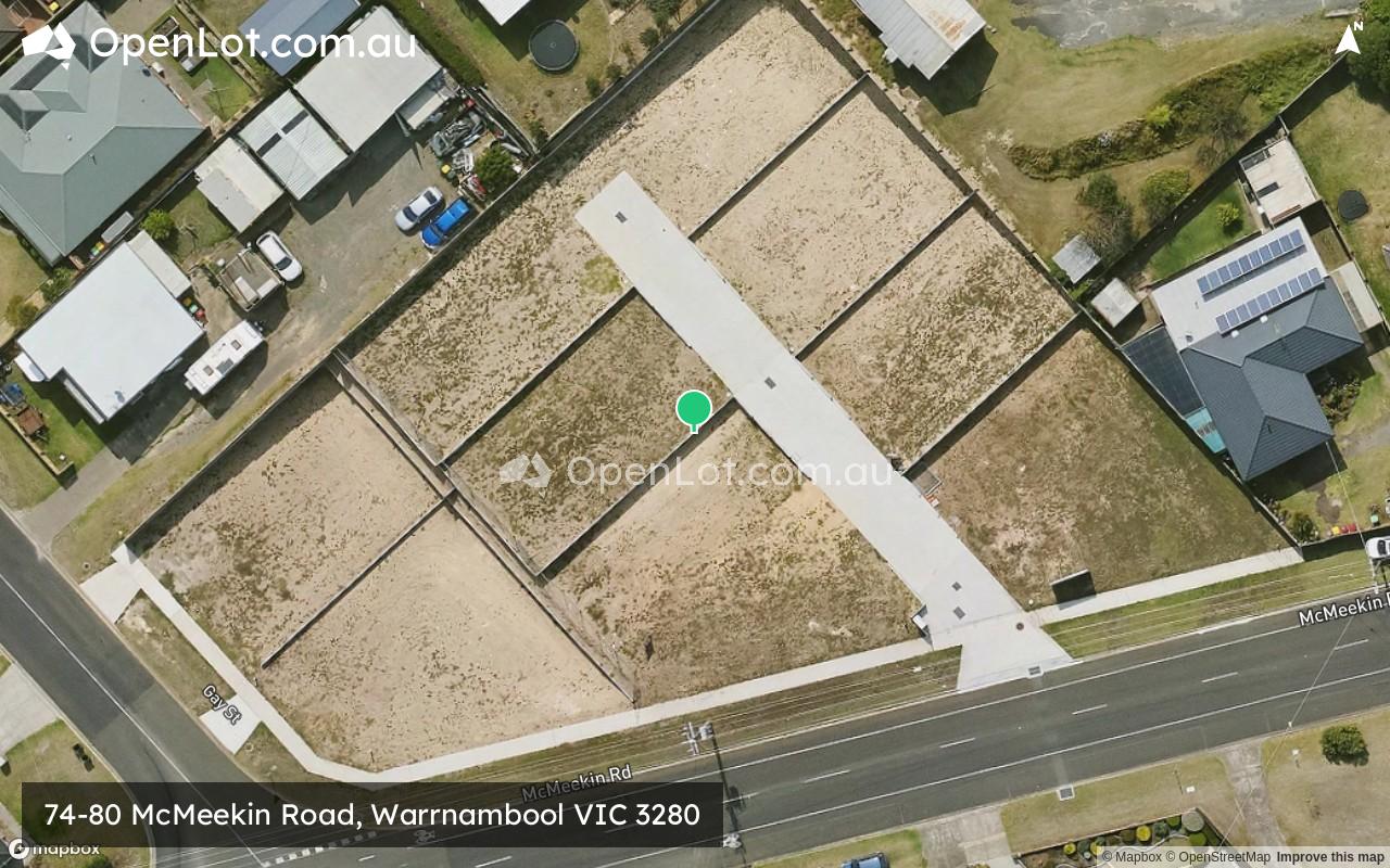 Satellite image for 74-80 McMeekin Road, Warrnambool VIC 3280