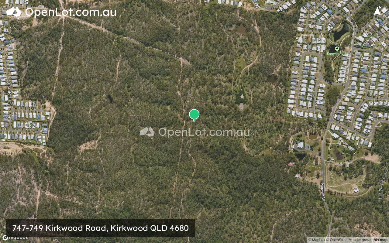 Satellite image for 747-749 Kirkwood Road, Kirkwood QLD 4680