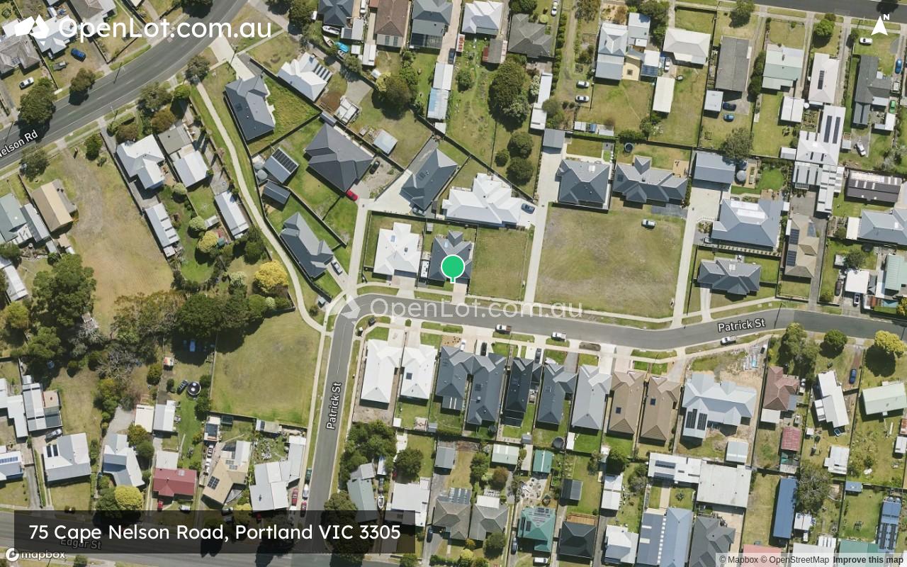 Satellite image for 75 Cape Nelson Road, Portland VIC 3305