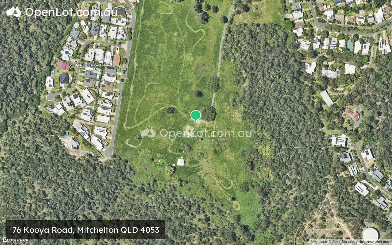 Satellite image for 76 Kooya Road, Mitchelton QLD 4053