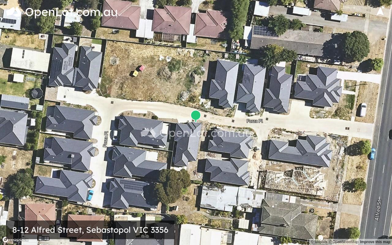 Satellite image for 8-12 Alfred Street, Sebastopol VIC 3356