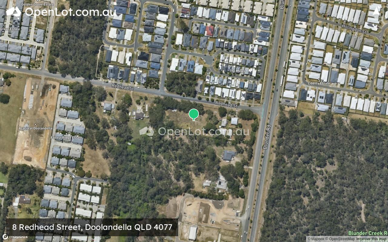 Satellite image for 8 Redhead Street, Doolandella QLD 4077