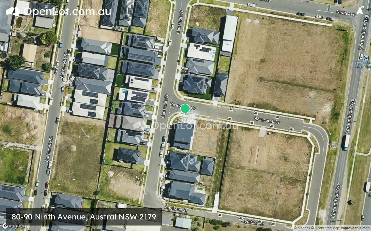 Satellite image for 80-90 Ninth Avenue, Austral NSW 2179