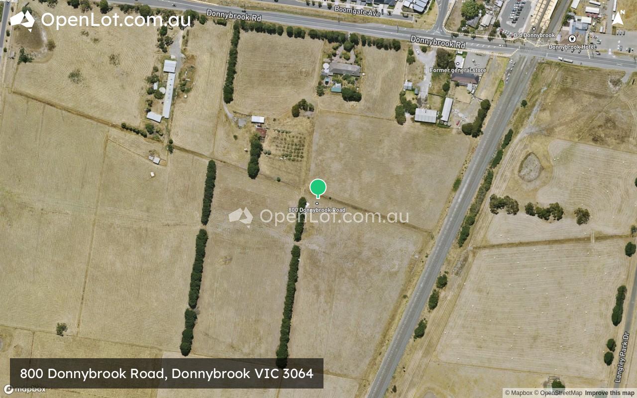 Satellite image for 800 Donnybrook Road, Donnybrook VIC 3064