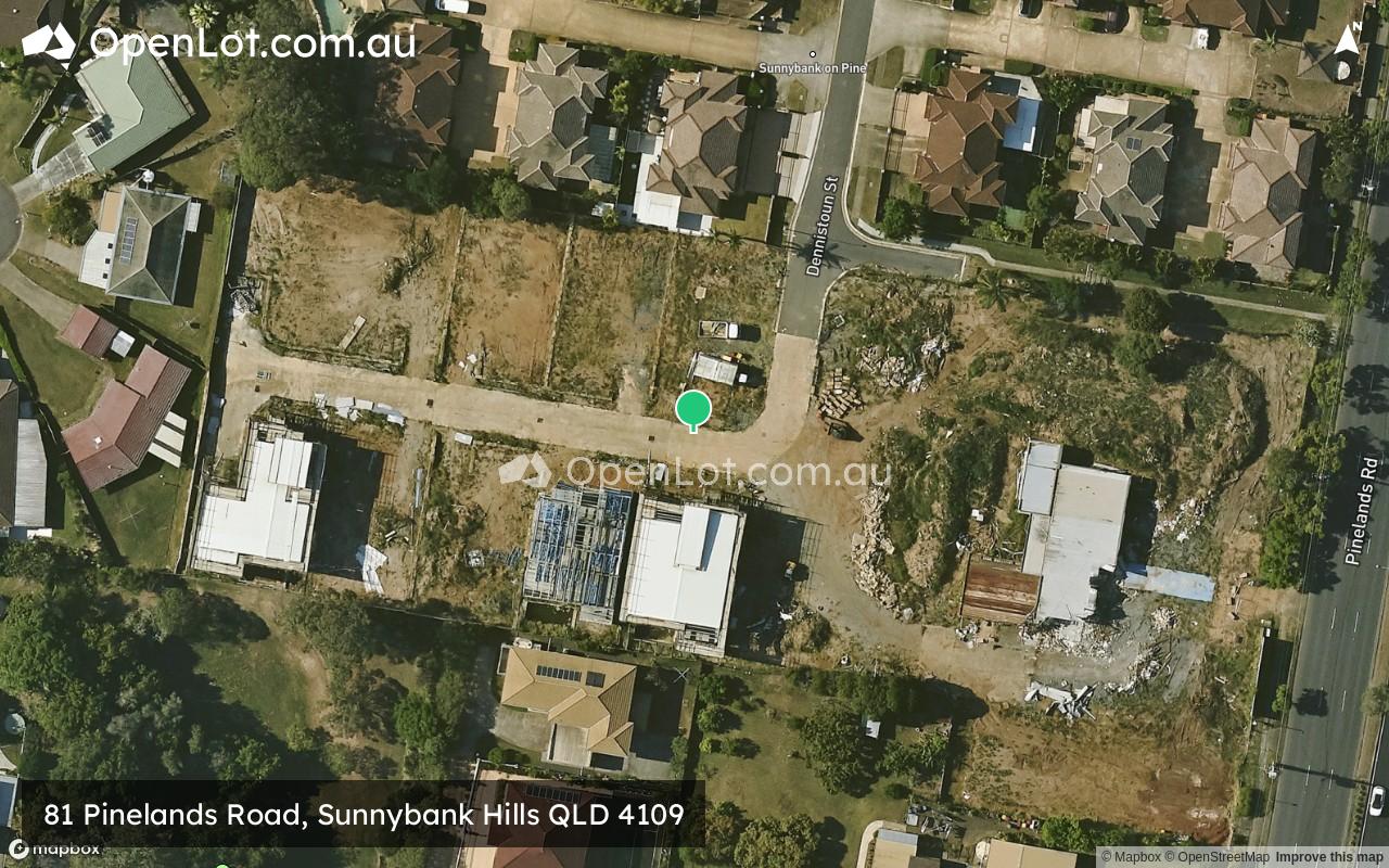Satellite image for 81 Pinelands Road, Sunnybank Hills QLD 4109