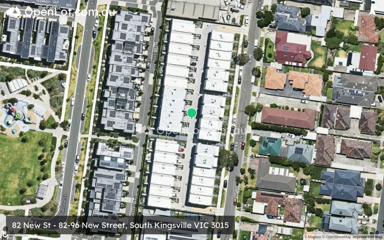 Satellite image for 82 New St - 82-96 New Street, South Kingsville VIC 3015