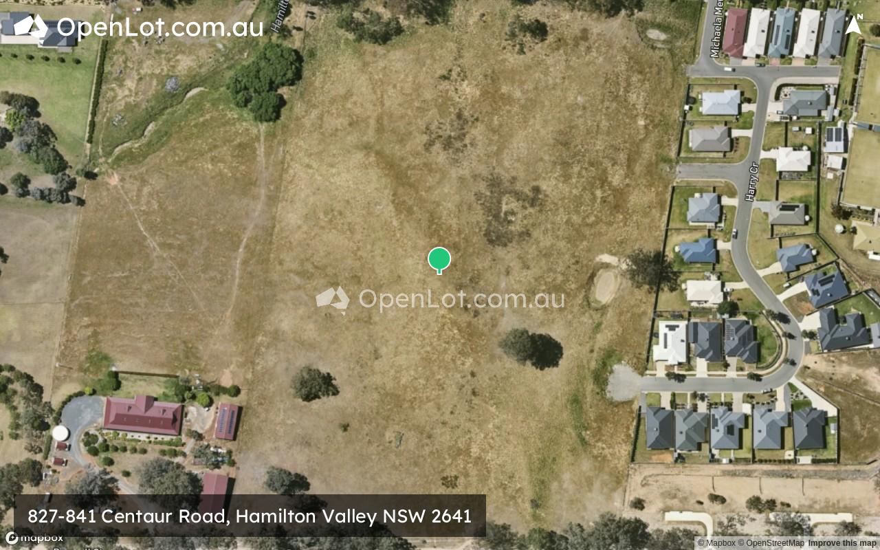 Satellite image for 827-841 Centaur Road, Hamilton Valley NSW 2641