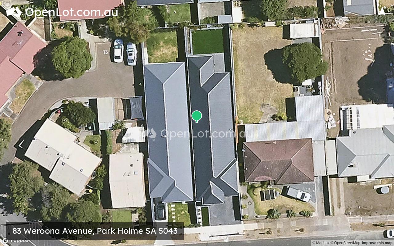 Satellite image for 83 Weroona Avenue, Park Holme SA 5043
