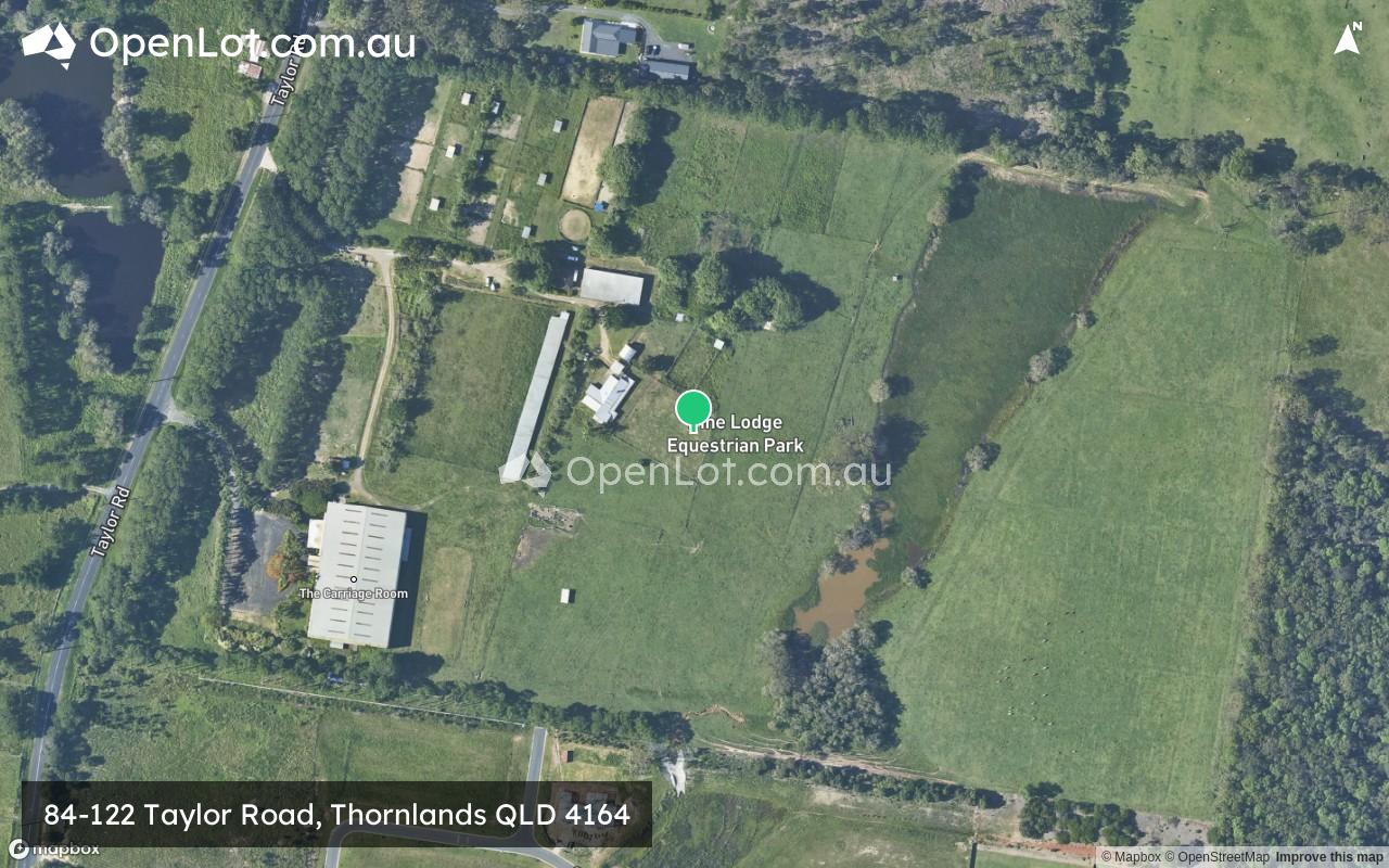Satellite image for 84-122 Taylor Road, Thornlands QLD 4164