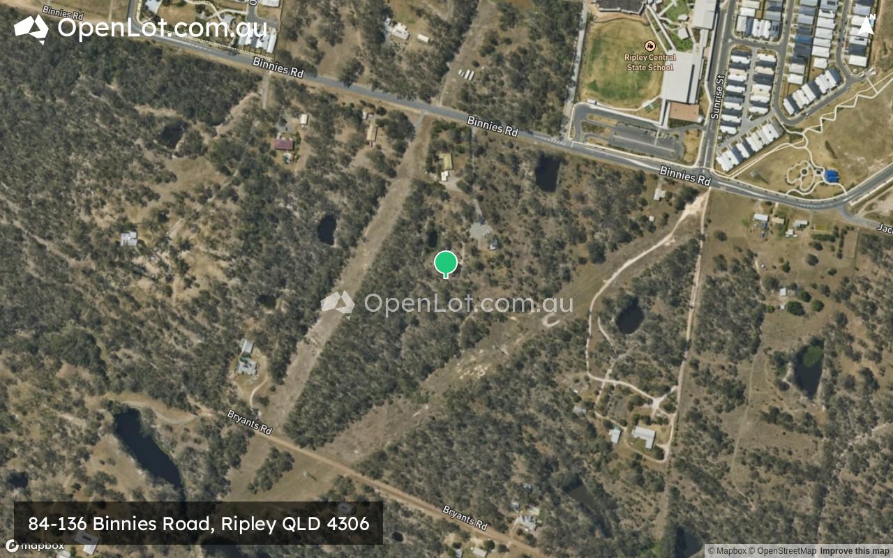 Satellite image for 84-136 Binnies Road, Ripley QLD 4306