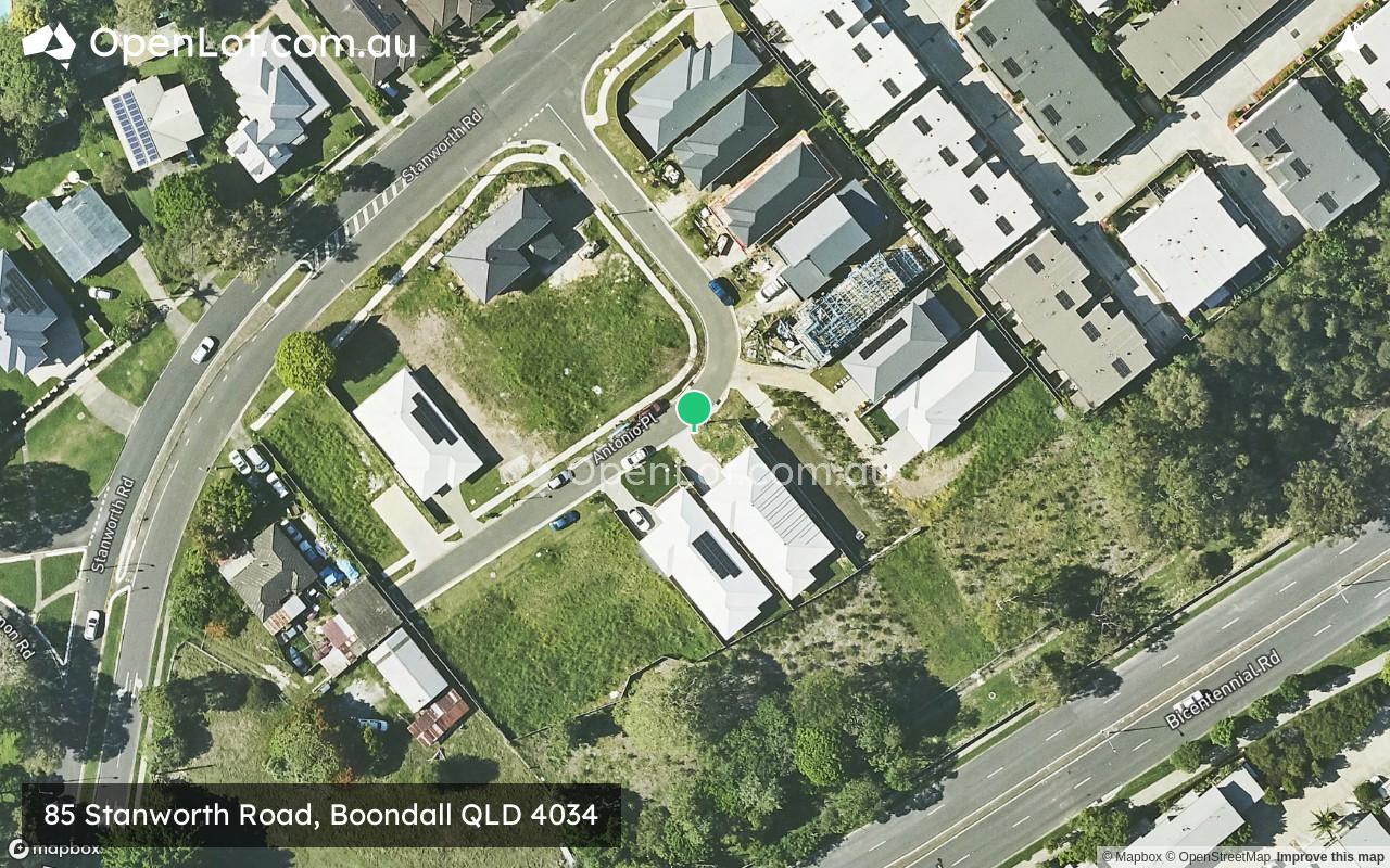 Satellite image for 85 Stanworth Road, Boondall QLD 4034