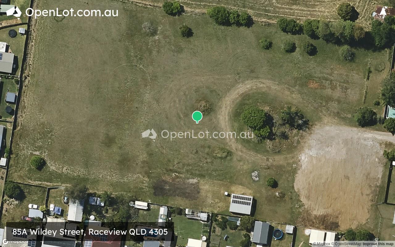 Satellite image for 85A Wildey Street, Raceview QLD 4305