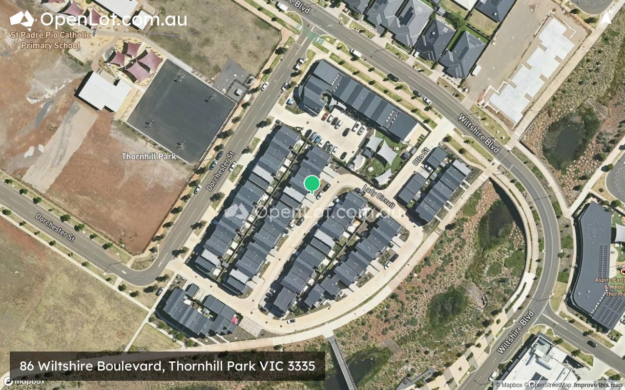 Satellite image for 86 Wiltshire Boulevard, Thornhill Park VIC 3335