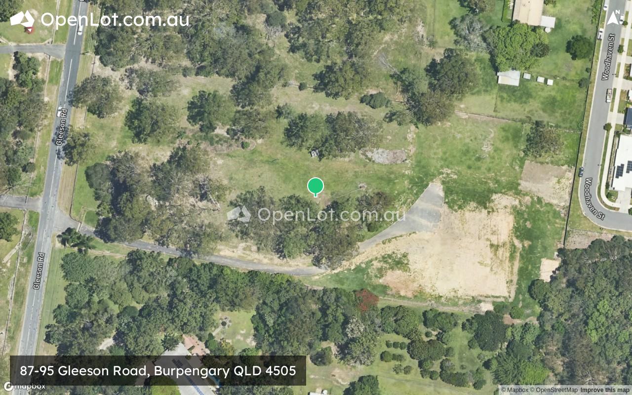 Satellite image for 87-95 Gleeson Road, Burpengary QLD 4505