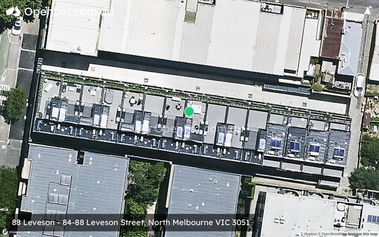 Satellite image for 88 Leveson - 84-88 Leveson Street, North Melbourne VIC 3051