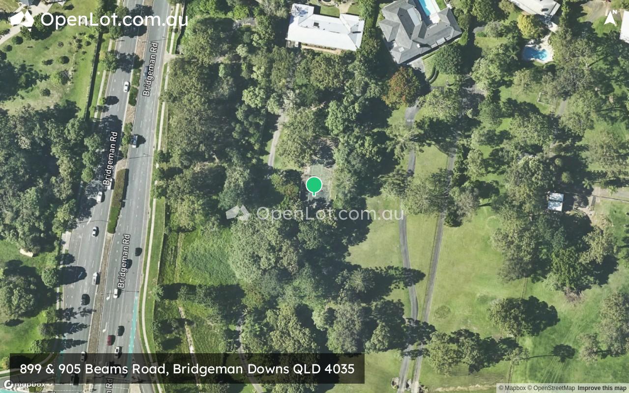 Satellite image for 899 & 905 Beams Road, Bridgeman Downs QLD 4035