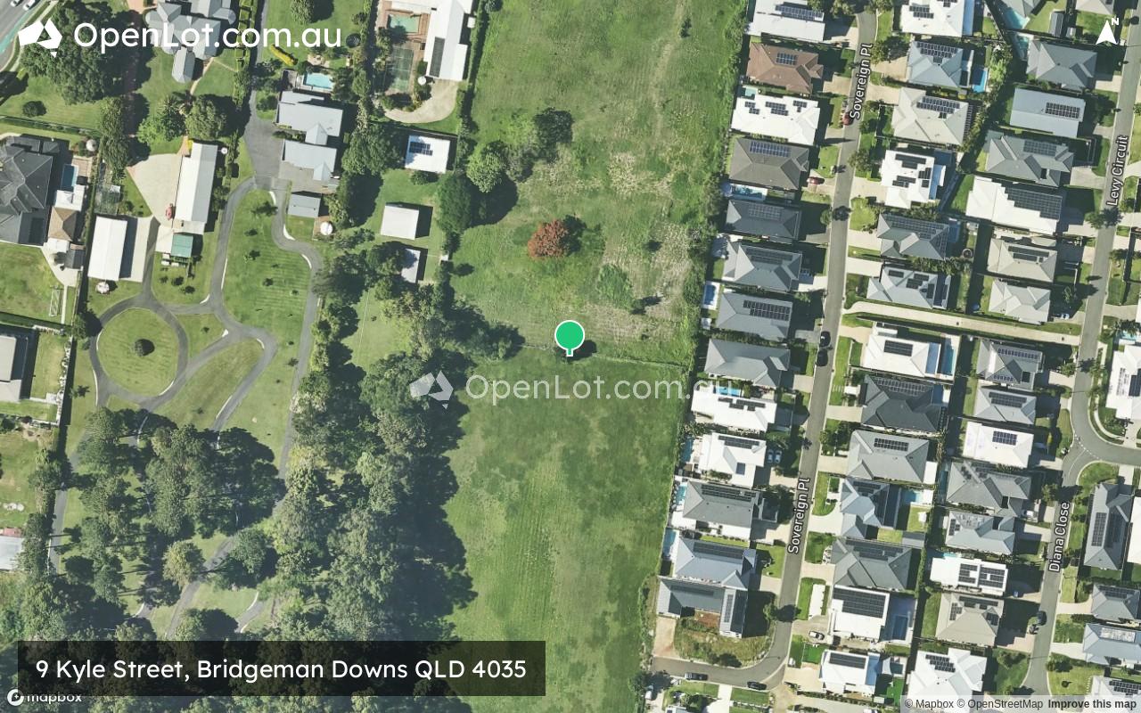 Satellite image for 9 Kyle Street, Bridgeman Downs QLD 4035
