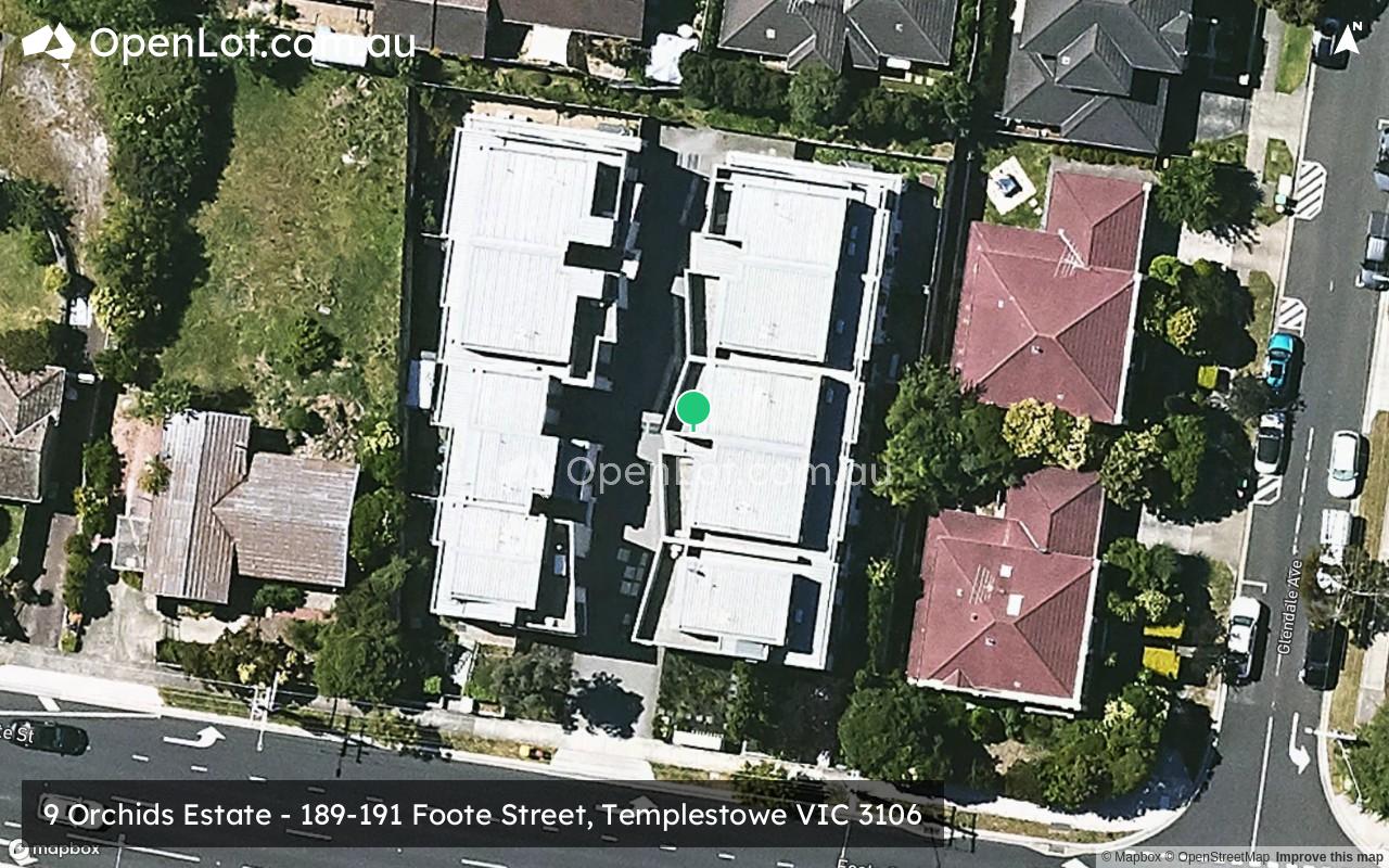 Satellite image for 9 Orchids Estate - 189-191 Foote Street, Templestowe VIC 3106