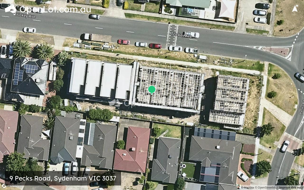 Satellite image for 9 Pecks Road, Sydenham VIC 3037