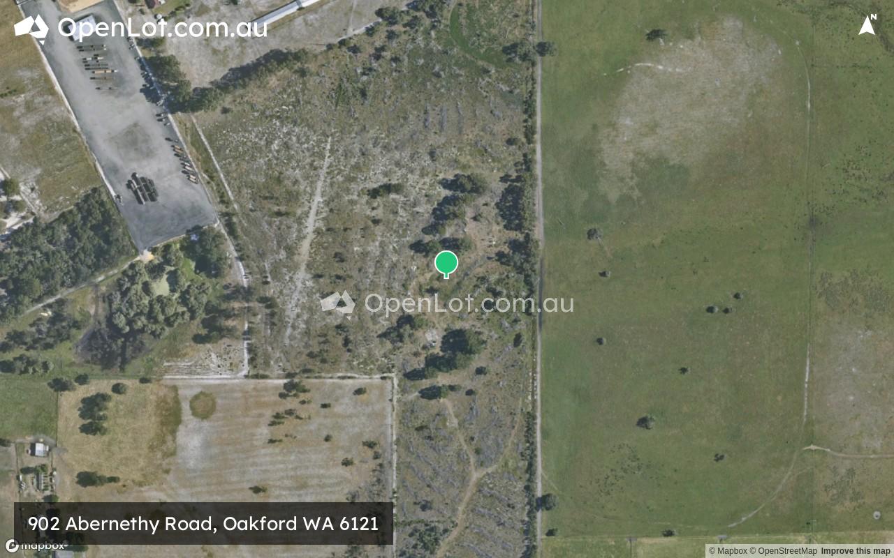 Satellite image for 902 Abernethy Road, Oakford WA 6121