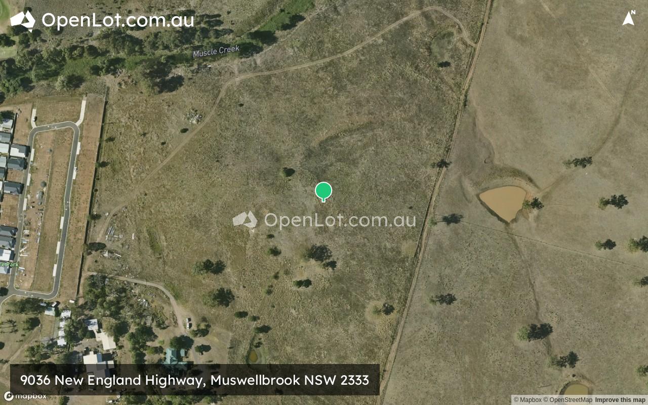 Satellite image for 9036 New England Highway, Muswellbrook NSW 2333