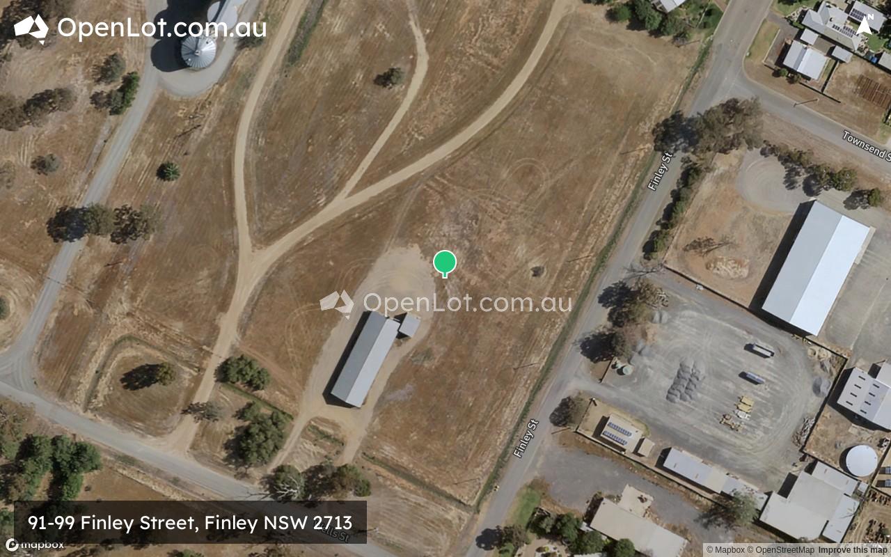 Satellite image for 91-99 Finley Street, Finley NSW 2713