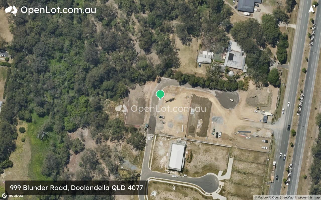 Satellite image for 999 Blunder Road, Doolandella QLD 4077