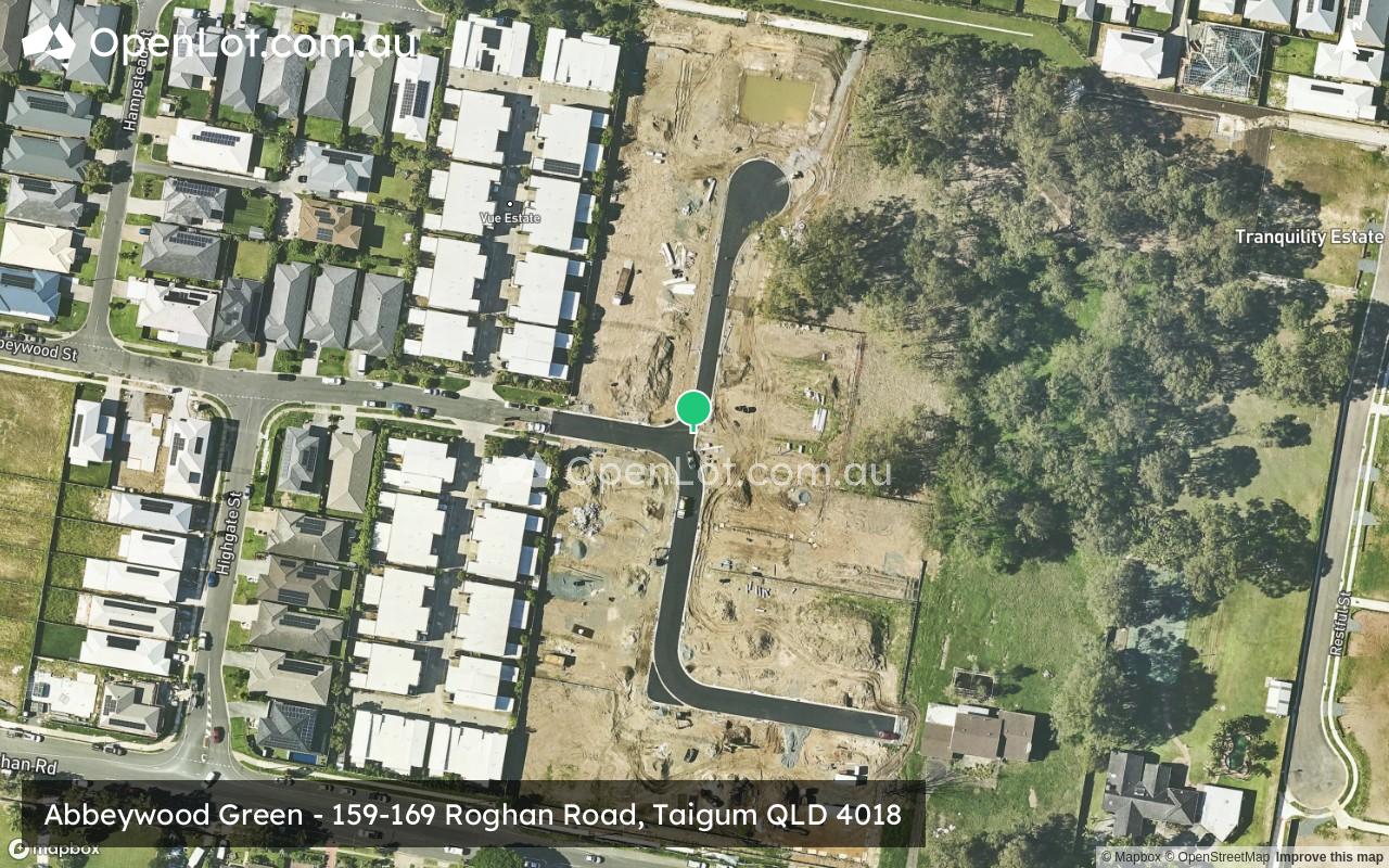 Satellite image for Abbeywood Green - 159-169 Roghan Road, Taigum QLD 4018